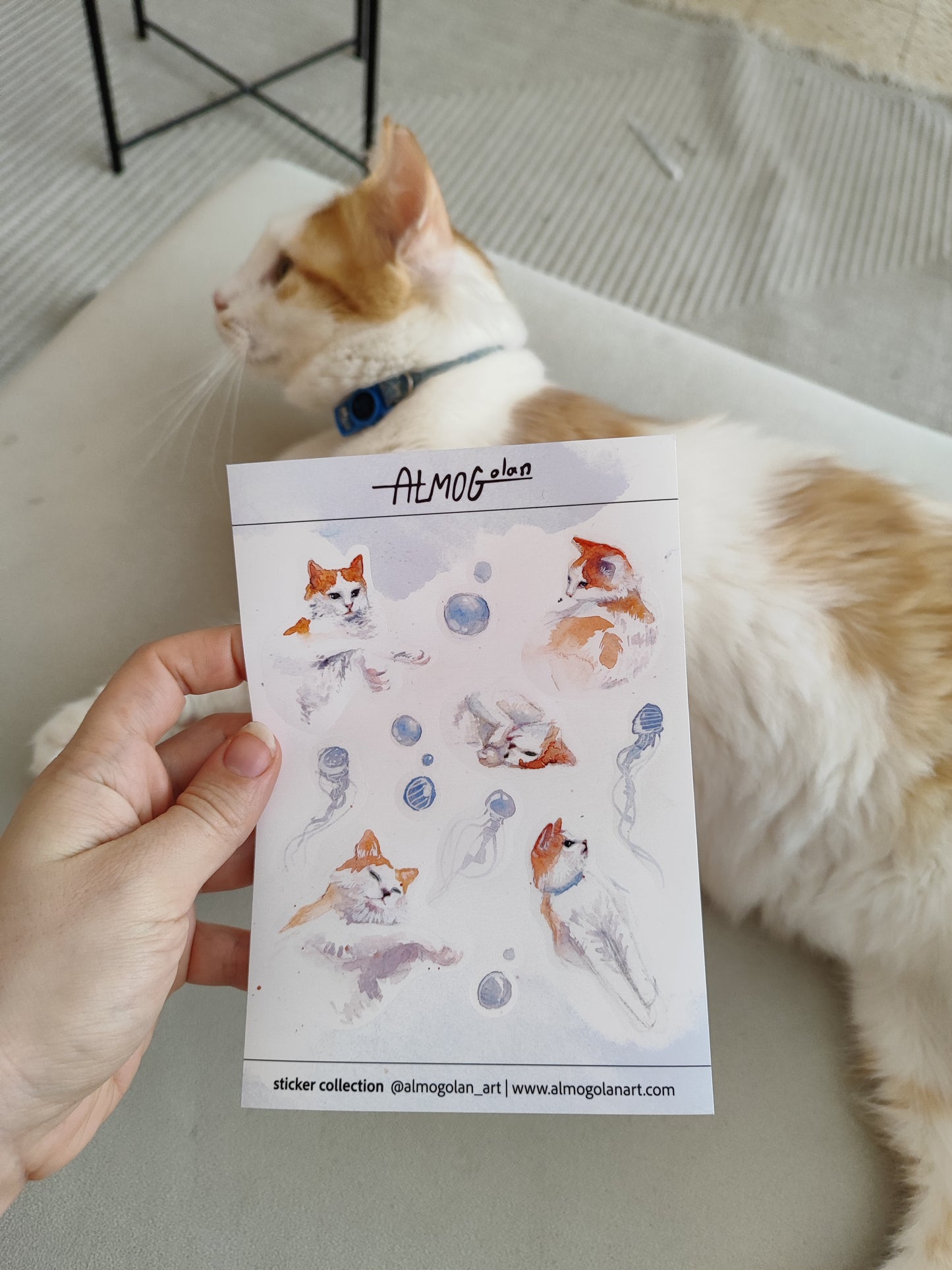 Mochi Sticker sheet