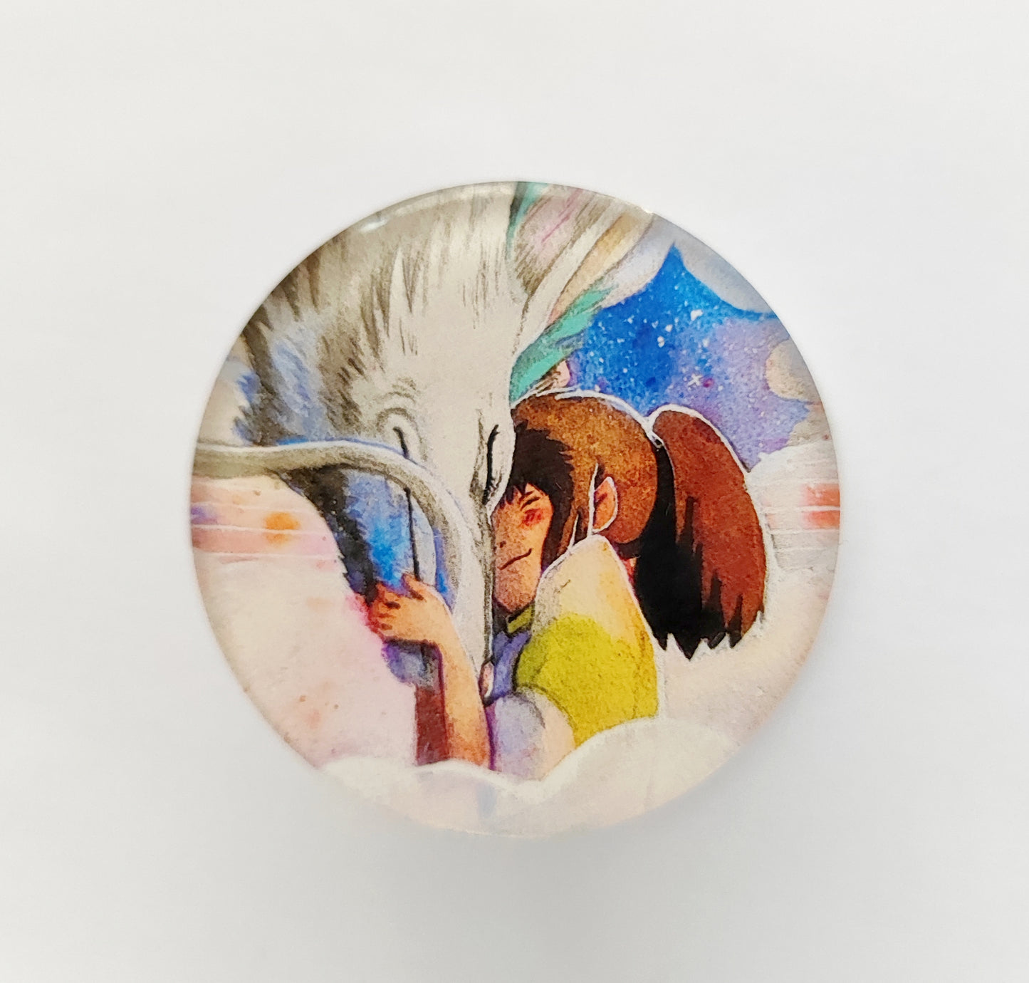 "Spirited away" Magnetic phone grip