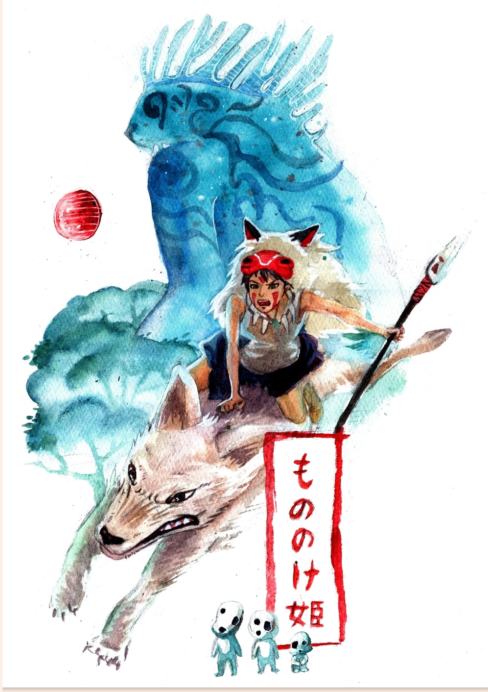 Princess mononoke fanart