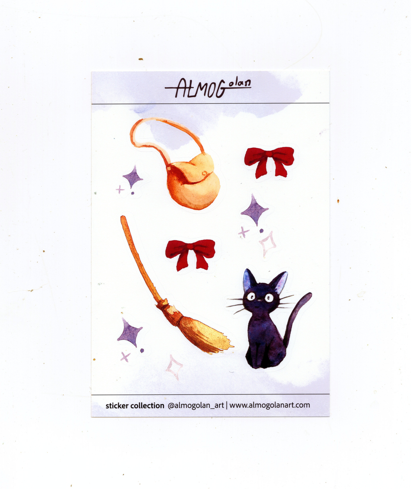 kiki's delivery service inspired Sticker sheet