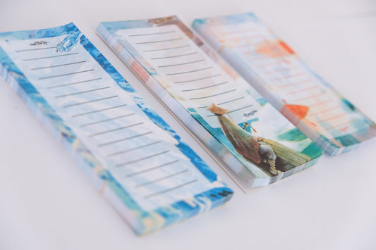 Illustrated list notepad