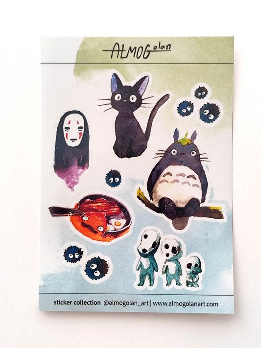 Ghibli Sticker sheet